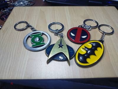 Metal keychains