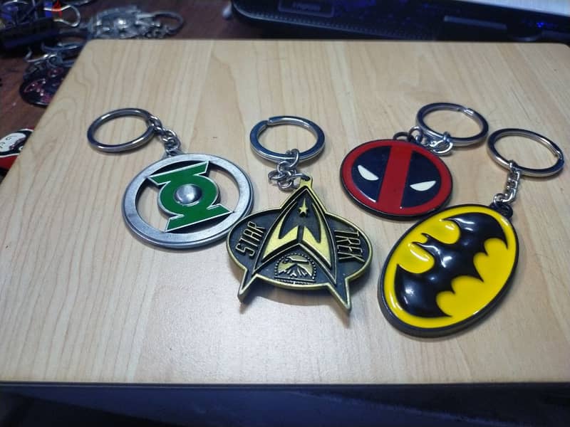 Metal keychains 1