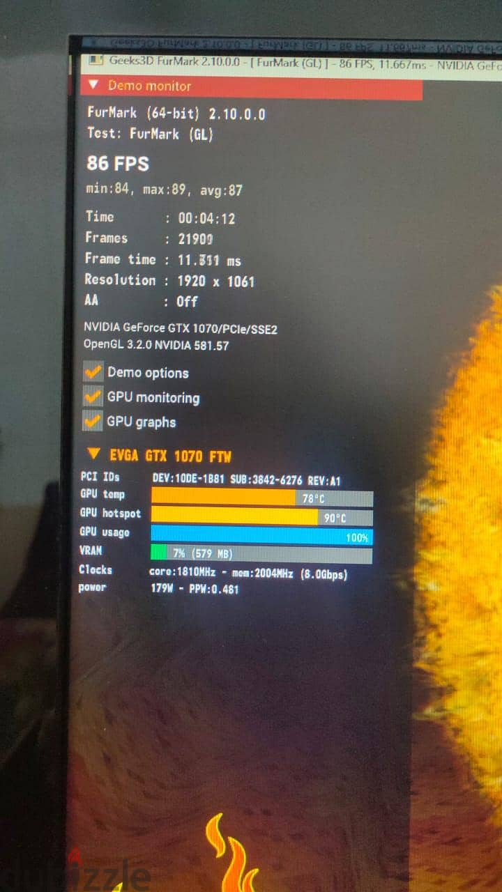 EVGA GTX 1070 FTW 3