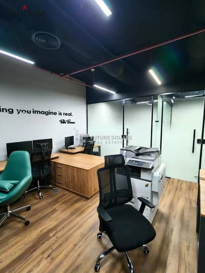 Office headquarters 65m air-conditioned for rent in Sodic EDNC, Fifth Settlement