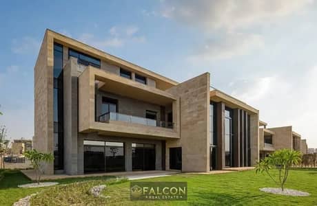 Corner villa with a 50% discount, lowest cash price, open view with full privacy, prime location, for sale in Taj City, New Cairo, Fifth Settlement