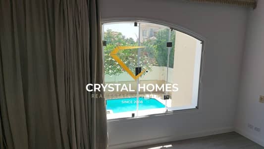 Villa for rent with swimming pool in Al Yasmeen Compound Green Land without furniture