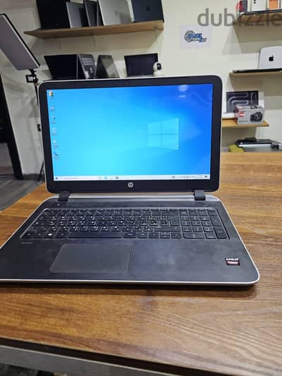 HP AMD A10 Ram 12 ssd 128 hdd 700 GB Screen 15.5 عرض