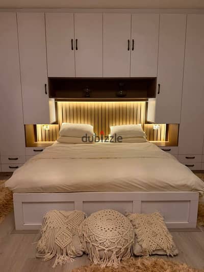 Studio for rent in Palm Parks (Palm Hills) – 66 sqm with a 120 sqm roof terrace – Fully furnished – 6th of October City