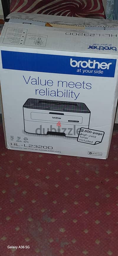 للبيع فقط Brother HL-L2320D Laser أبيض وأسود