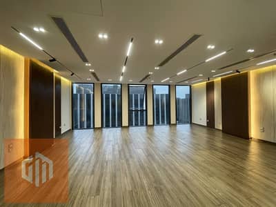 Office available for rent, fully finished and ready for handover inside the Eastown compound in the heart of New Cairo's Fifth Settlement.