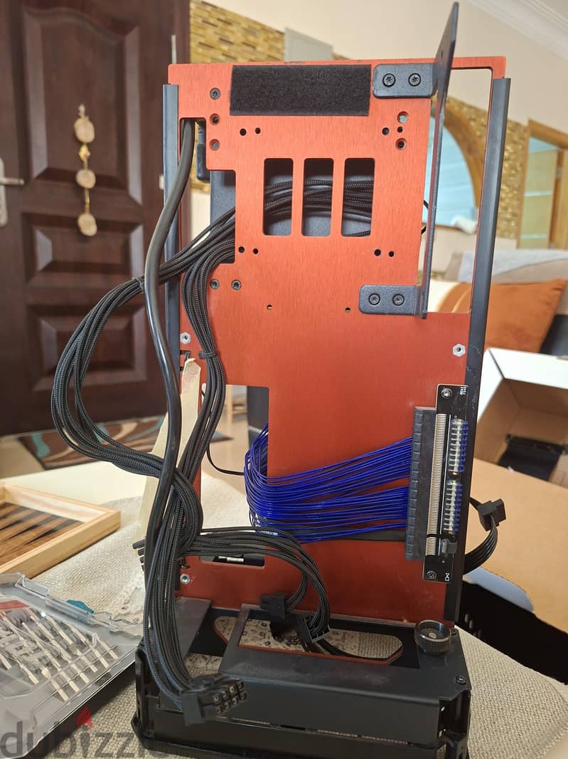 louqe raw s1 itx case+riser4.0+power supply 750w sfx 8