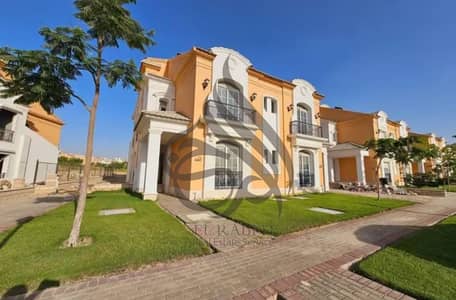Town house corner for sale in layan cairo under market price prime location
