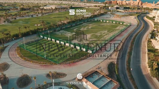 توين شاليه بجاردن فى سوما باي Mesca 4 تشطيب فاخر و مفروش بالاجهزة و التكيفات موقع مميز قريب من حمام السباحة