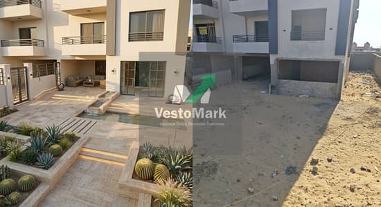 Ground Floor Apartment with Garden for Sale in Golf Area – Canary | Al Obour City Code 1016  Location: Golf Area – Canary, Al Obour City  Apartmen