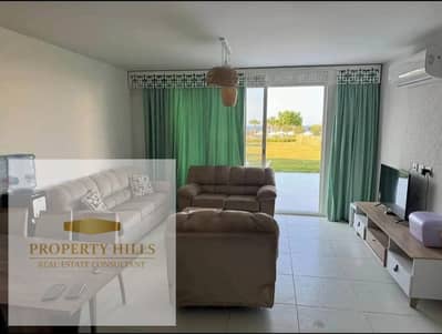 Ground chalet with garden for sale, immediate delivery, finished from Al Ahly Sabour at half its price in a working village with a 50% discount