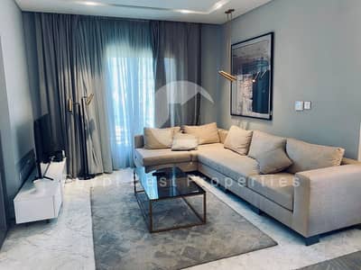 Serviced hotel apartment for rent in Cairo Festival City CFC New Cairo 2 Bedrooms fully furnished with appliances and ACs