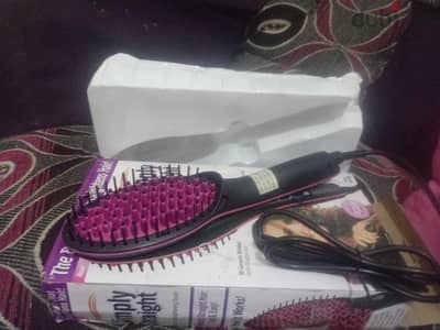 مكوة شعر مشط