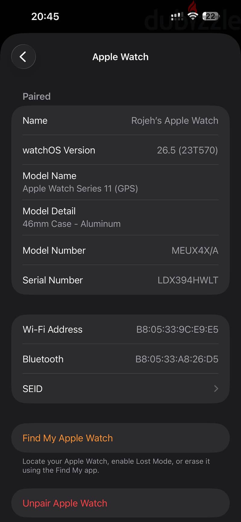 Apple series 11 2