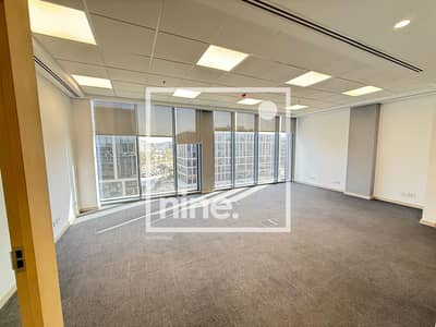 A fully finished, outstanding office of 151 sqm for rent in Cairo Festival City (CFC), Fifth Settlement, New Cairo