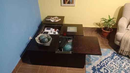 TV unit and table