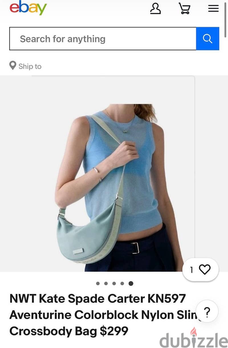 Kate sade sling bag KN597 5