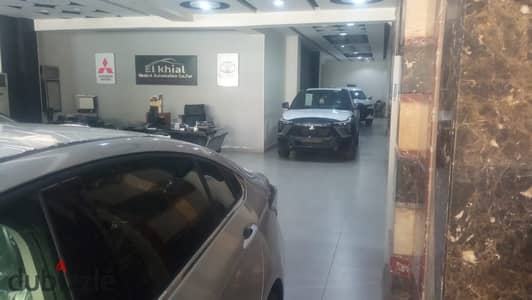 Showroom for sale, ready to move, super lux finishing, in Al-Galaa, Tanta, next to the Misr Gas Station.