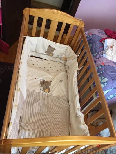 Mothercare Takeley Wooden Baby Cot – Original Mothercare