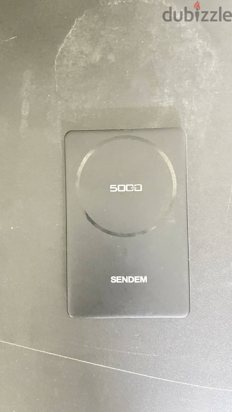 Sendem magnetic wireless charging power bank 1
