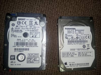 HGST HTS545050A7E380 500GB 2.5" SATA Hard Drive