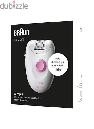 Braun Silk-épil 1 SE1-000 Hair Removal for Women - 100% Authentic
