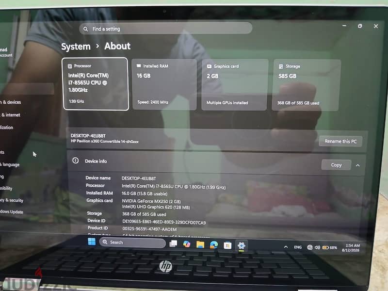 Hp Pavillion X360 Touchscreen 9