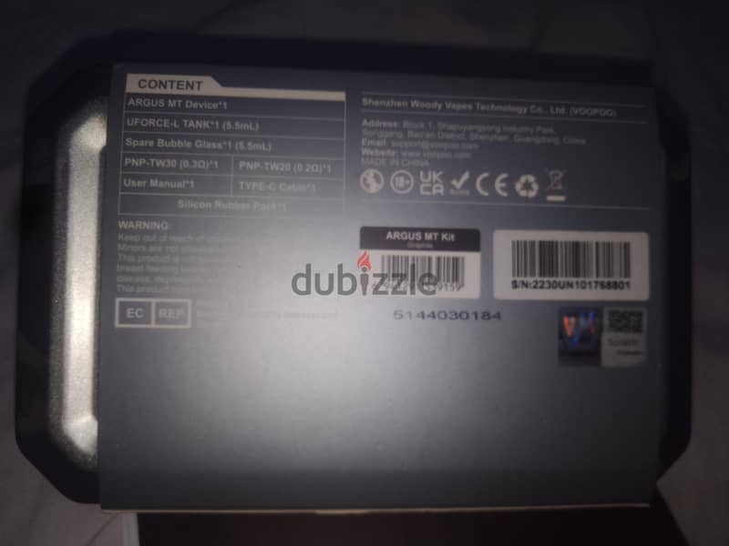 VOOPOO ARGUS MT Kit – UFORCE-L 4