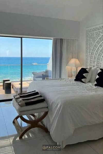 Chalet for sale with panoramic sea view ultra modern finishing ready to move in Lavista North Coast