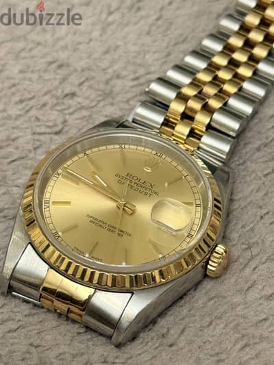 Rolex Datejust half gold 36mm