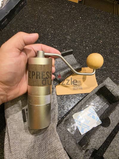 ماكينة قهوة 1zpresso الترس السباعية يدوية