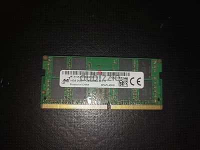 رام micron ١٦ جيجا باص 3200