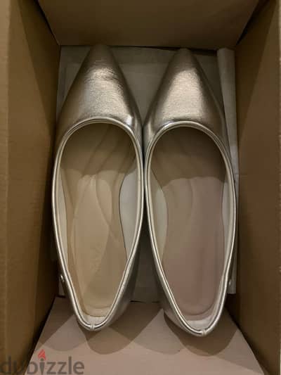 Varna silver heels