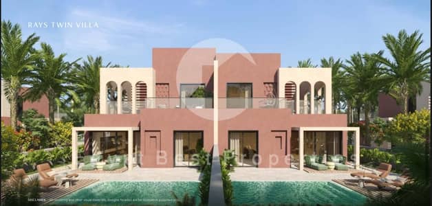 BENTHOUSEغرفتين للبيع  بإطلاله مباشره على اللاجون  فيOGAMI الساحل الشمالي بمقدم 5%