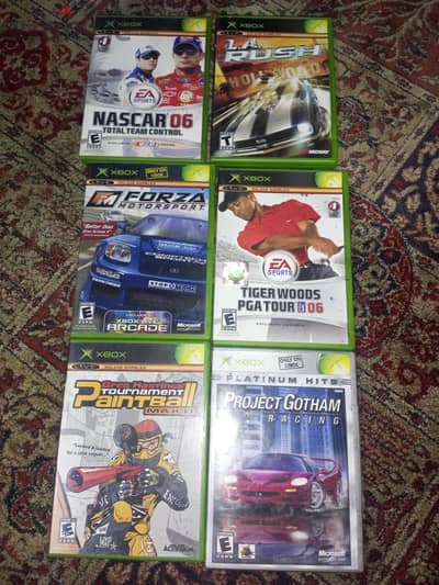 6 XBOX Games