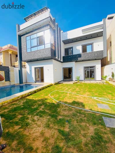 Modern villa for sale, final registration