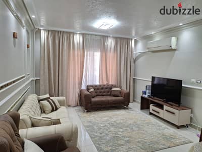 Premium Hotel-Furnished Apartment for Rent | Madinaty B10 | 3 Bedrooms | Ground Floor | Premium Finishing