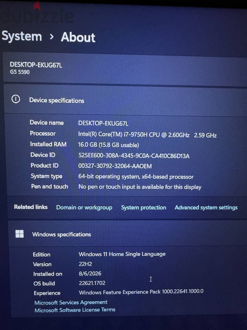 Dell g5 1