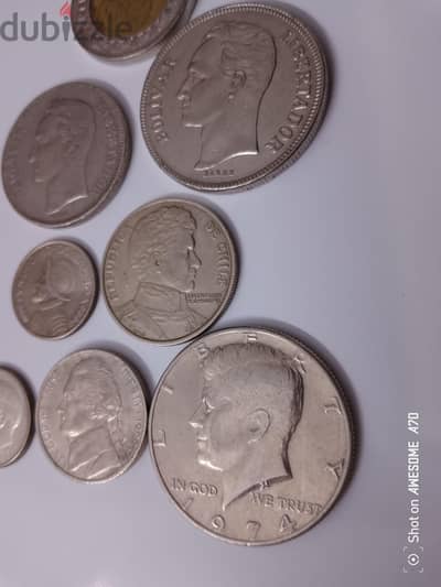 ٧ عملات انسر امريكا وفنزويلا وتشيلي