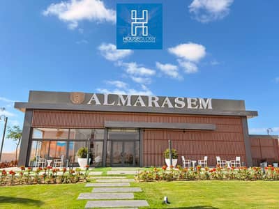 First row sea-facing townhouse with lagoon for sale in Marbay, North Coast, Ras El Hekma