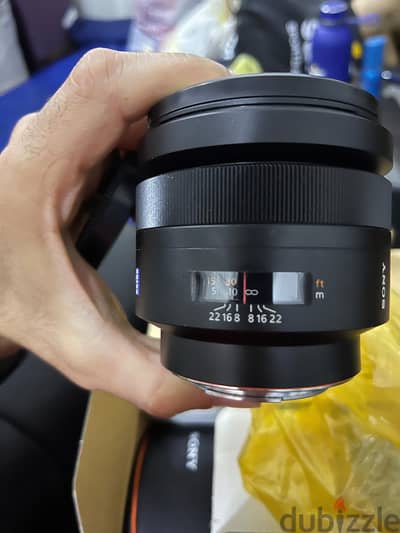lens Zeiss 85 mm F1.4