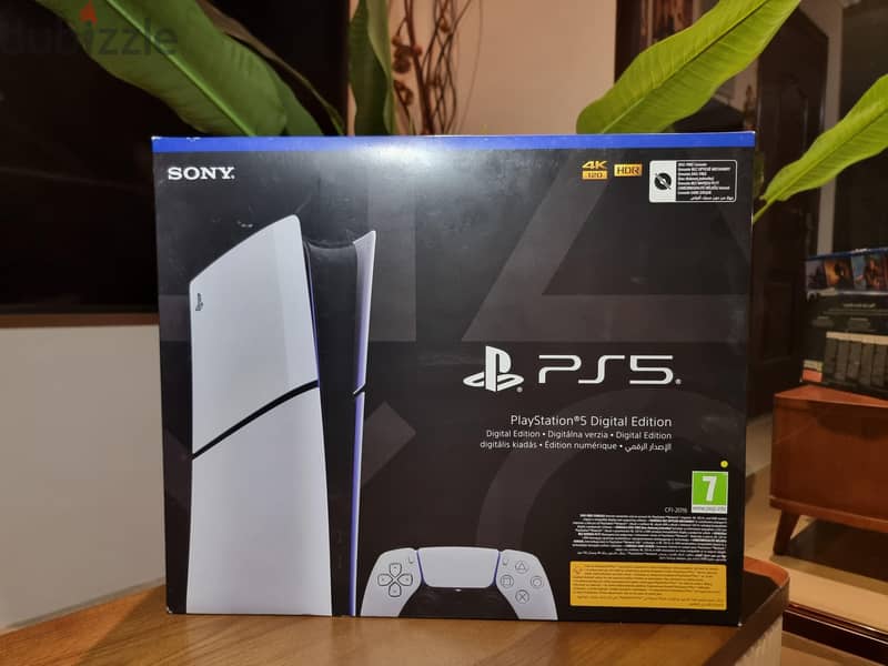 Ps5 Slim Digital 1Tb + 2 Controllers 6