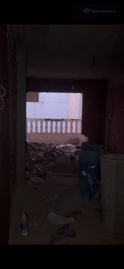 Red bricks established with plumbing B.R. and Swedish electricity   200 meters floor 12 elevator working and not final   private electricity meter   private water meter  closed iron windows from the inside and from the