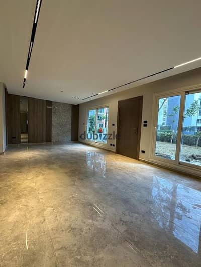 Fully finished (Ultra-Super Lux) corner townhouse—North-facing—in the exclusive "Grova Villas" compound by Hassan Allam in New Cairo (Fifth Settlement