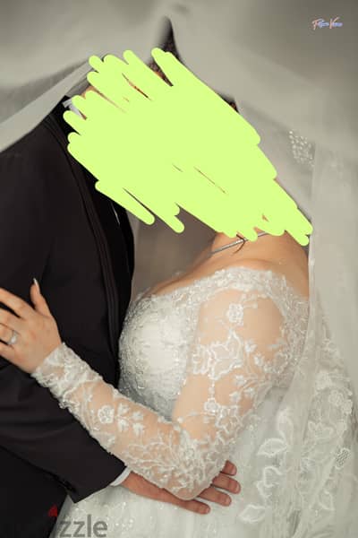 فستان زفاف غير محجبات