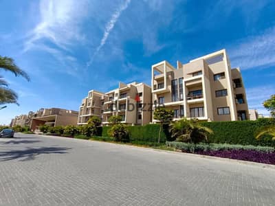 Ground-Floor Apartment with a Private Garden in Golden Square  Fully finished and with air conditioning, located in Fifth Square Compound .