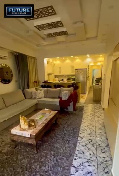144 m clear apartment in the eighth district, Nasr City, behind Al-Siraj Mall