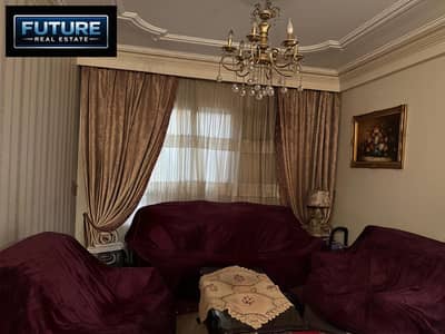 186 m apartment in the seventh district in Nasr City behind the International Park