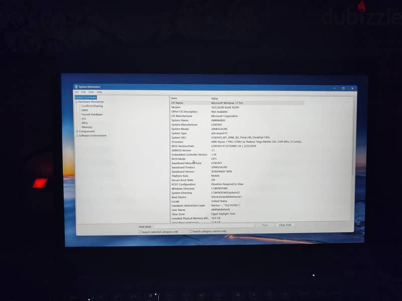 LENOVO Thinkpad T495 9