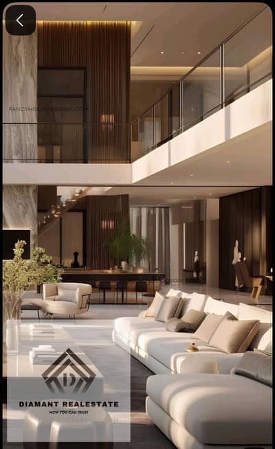 With 170,000Dp Duplex with Garden first row on lagoon at Special price for investment lovers Over 14Years Next to Diplomatic Quarter and Green River.